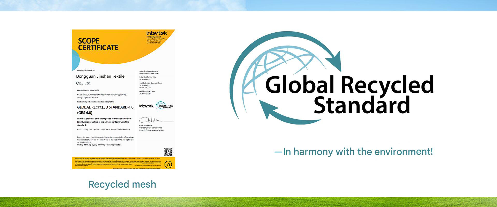 GRS Certification 1